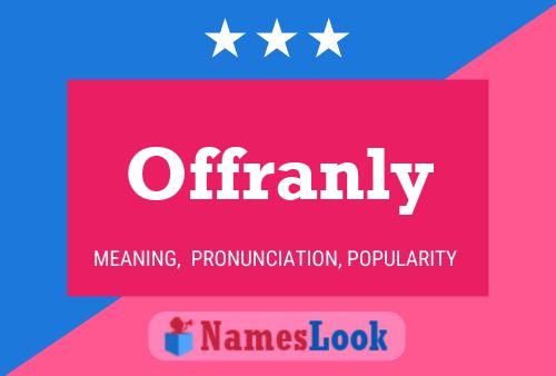 Offranly Name Poster