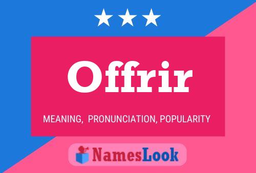 Offrir Name Poster