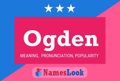 Ogden Name Poster