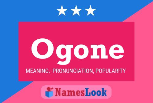 Ogone Name Poster