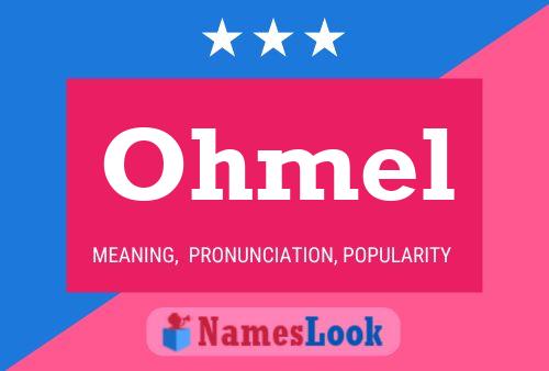 Ohmel Name Poster