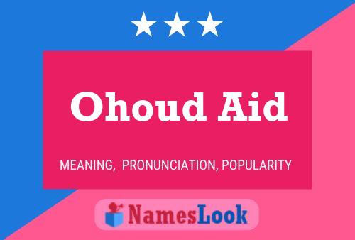 Ohoud Aid Name Poster