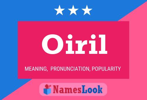 Oiril Name Poster