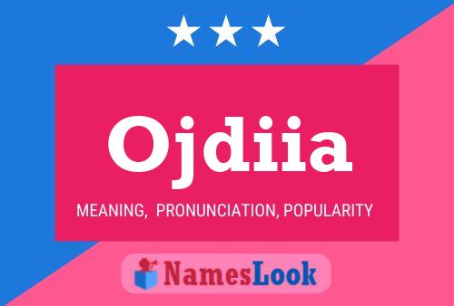 Ojdiia Name Poster