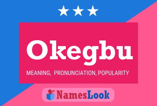 Okegbu Name Poster