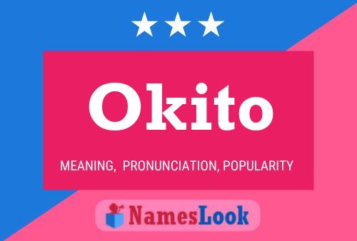 Okito Name Poster