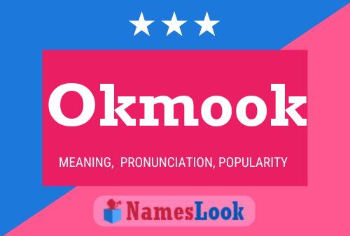 Okmook Name Poster