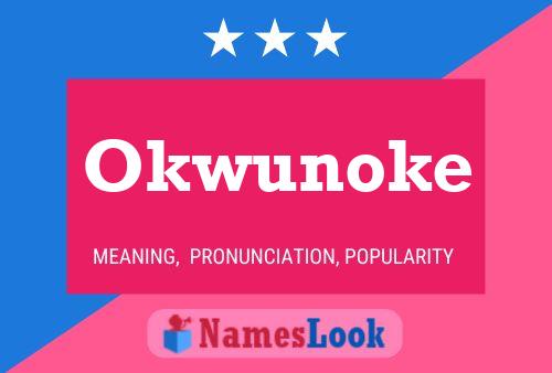 Okwunoke Name Poster