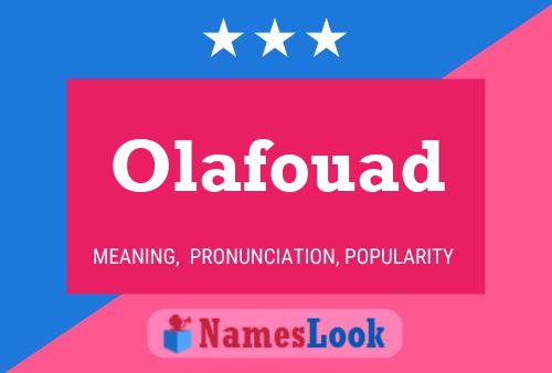 Olafouad Name Poster