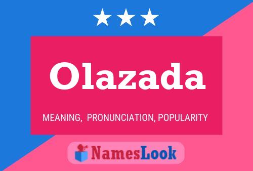 Olazada Name Poster