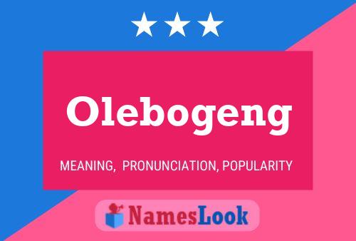 Olebogeng Name Poster