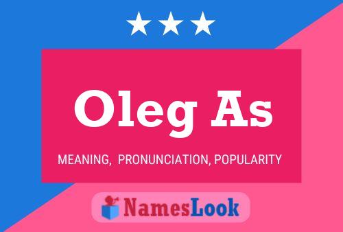 Oleg As Name Poster