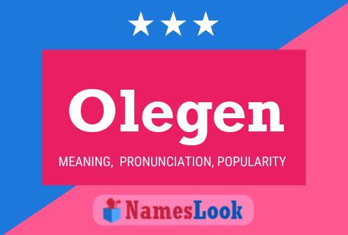 Olegen Name Poster