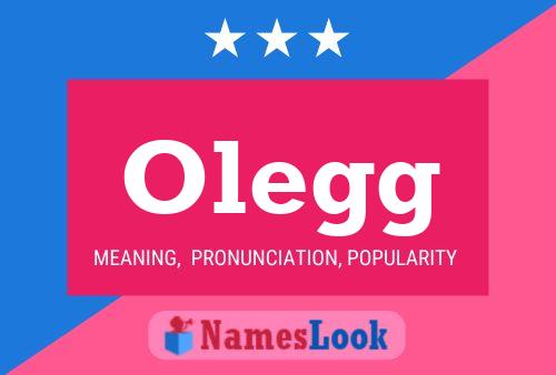 Olegg Name Poster