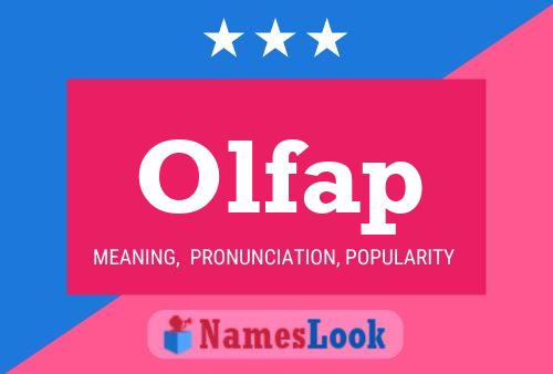 Olfap Name Poster