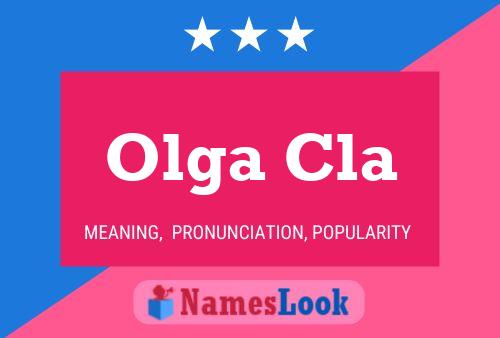 Olga Cla Name Poster