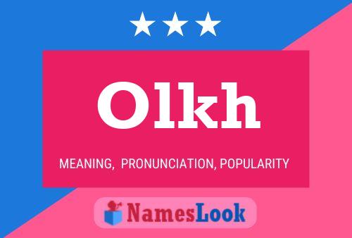 Olkh Name Poster