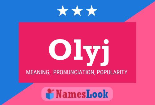 Olyj Name Poster