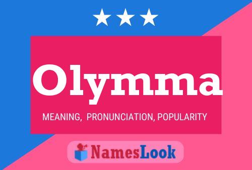 Olymma Name Poster