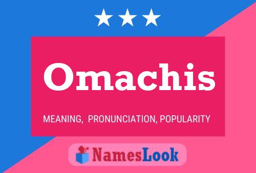 Omachis Name Poster