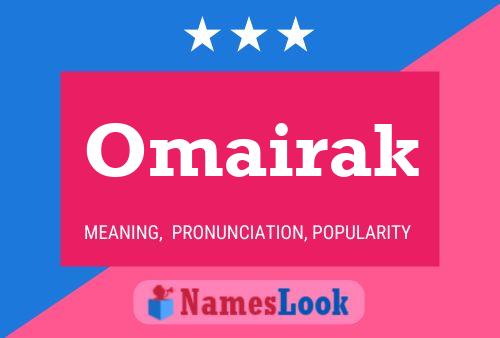 Omairak Name Poster