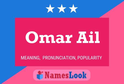 Omar Ail Name Poster