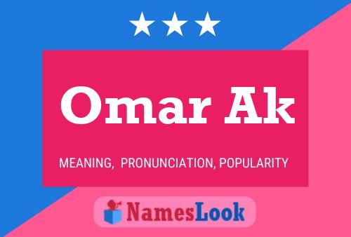 Omar Ak Name Poster