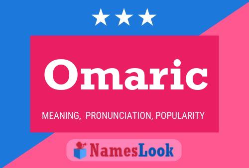 Omaric Name Poster