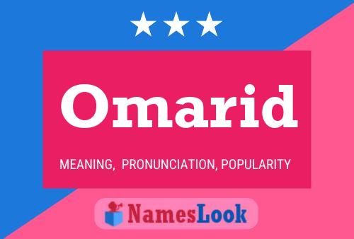 Omarid Name Poster