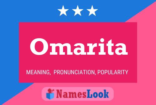 Omarita Name Poster