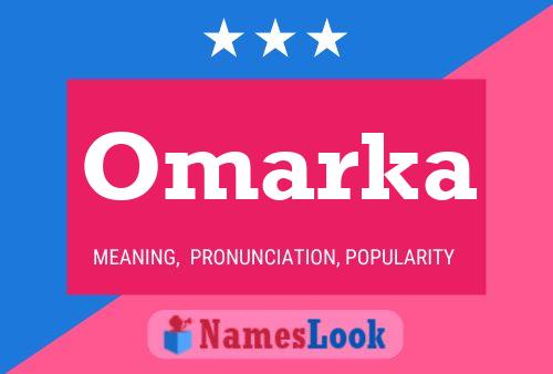 Omarka Name Poster