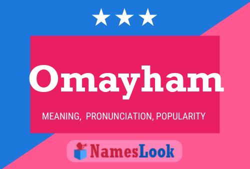 Omayham Name Poster