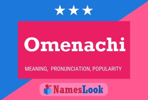 Omenachi Name Poster