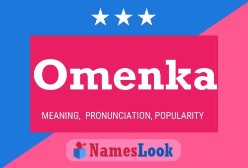 Omenka Name Poster