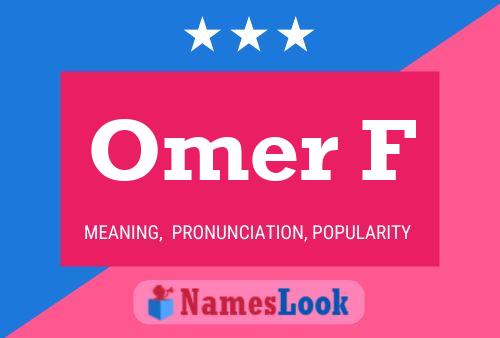 Omer F Name Poster