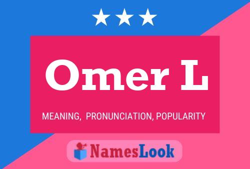 Omer L Name Poster