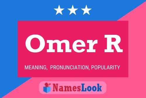 Omer R Name Poster