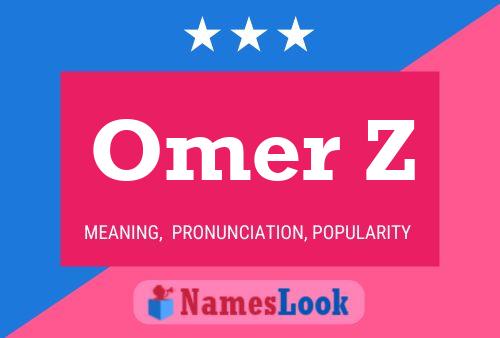 Omer Z Name Poster