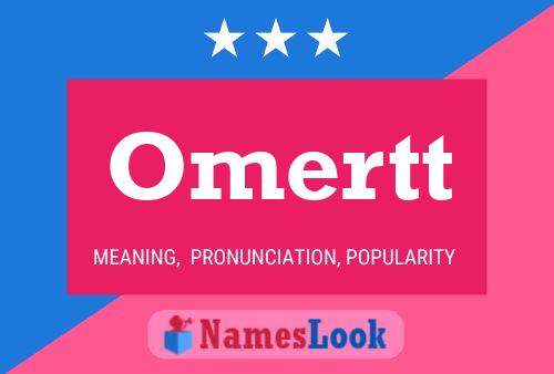 Omertt Name Poster