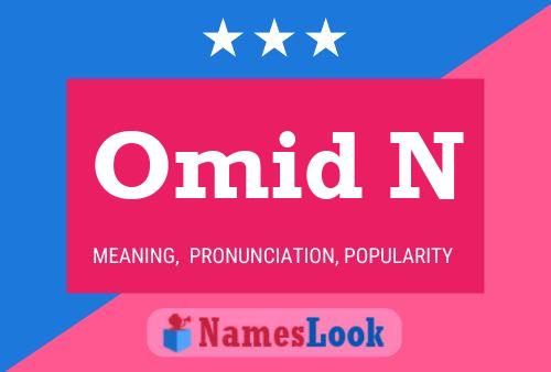 Omid N Name Poster