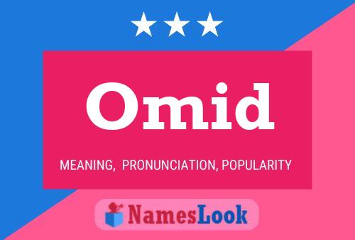 Omid Name Poster