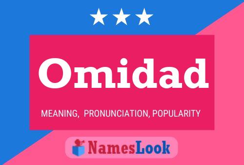 Omidad Name Poster