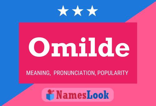 Omilde Name Poster