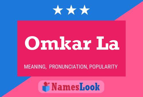 Omkar La Name Poster