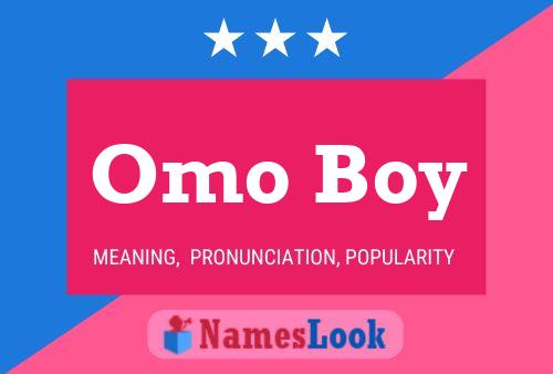 Omo Boy Name Poster