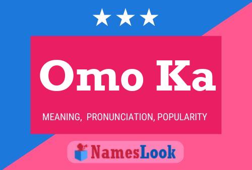 Omo Ka Name Poster