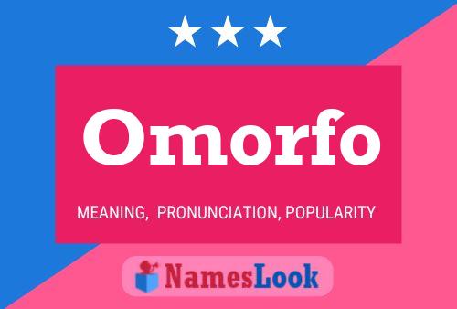 Omorfo Name Poster