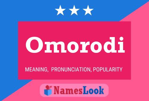 Omorodi Name Poster