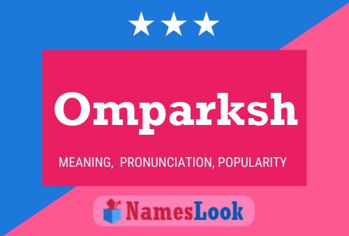 Omparksh Name Poster