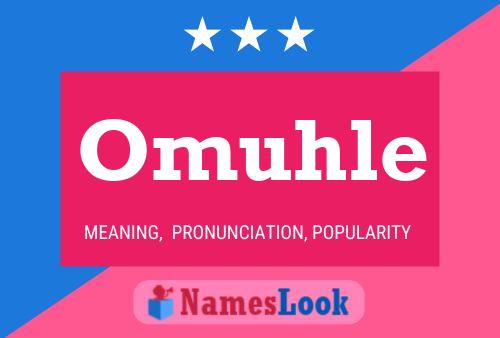 Omuhle Name Poster